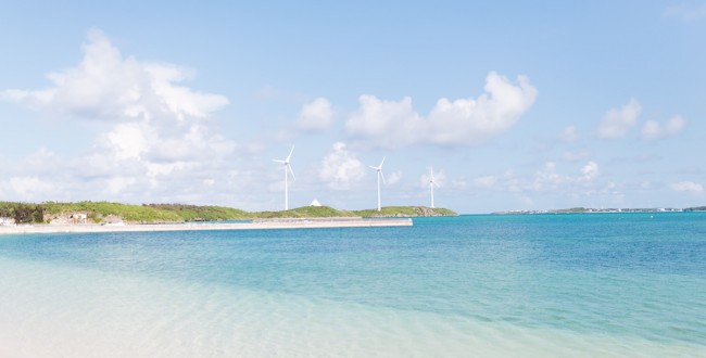 海岸と風力発電